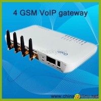 4 ports GSM SIP VoIP Gateway