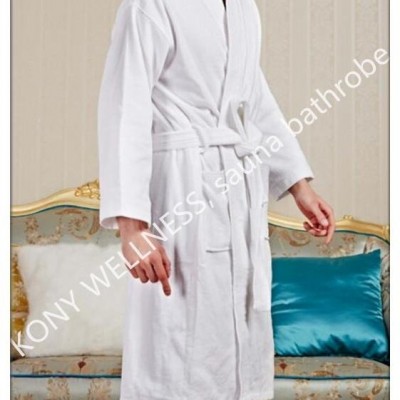 Customized cotton Sauna bathrobe from Chinapicture1