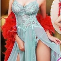 sexy gown nightwear