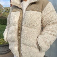 The North Face Sherpa Nuptse Jacket Men Teddy bear fur coats