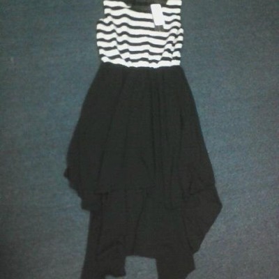 chiffon fashion stripe dresspicture1