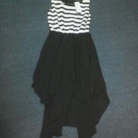 chiffon fashion stripe dress