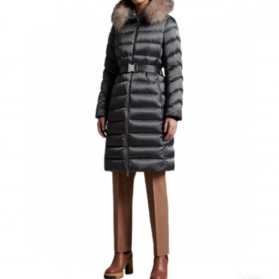 Hooded long down jacket Women's         Down Jacket         Outerwearpicture1