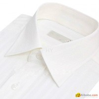 MEN'S long sleeve white dress shirt