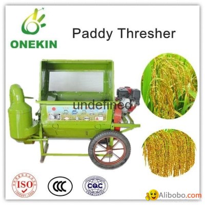 Professional mobile mini paddy rice thresherpicture1