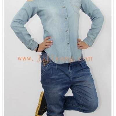 ladies fashionable denim setspicture1