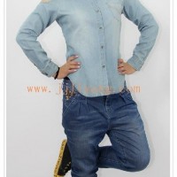 ladies fashionable denim sets