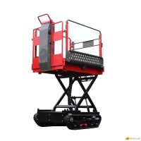 hydraulic elevating work platform for garden fruits picking