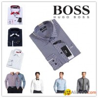 Hugo Boss men Casual Shirts Men polo shirt 100% cotton Replica brand wome shirt