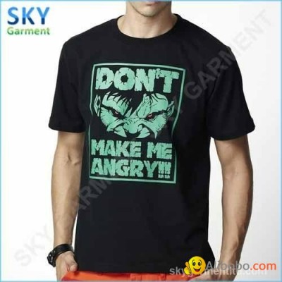 100% Cotton Short Sleeve Men T Shirt Chinapicture1