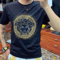 embellished medusa logot-shirt         tshirt         short sleeve