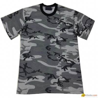 Men’s short sleeve camouflage t shirtpicture1