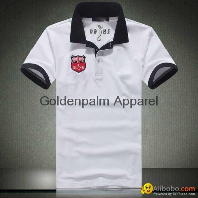 OEM High quality custom logo embroidery unisex polo shirtpicture1