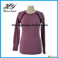 Merino Wool Knitted Underwear Base Layer Top