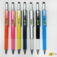 5 In 1 Multi function Tool stylus pens metal multi-purpose Tool ballpoint pens