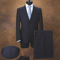 Custom Tailoring Virgin Wool men's Suit, Slim Fit