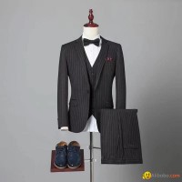 wholesale bespoke tailored 3 piece slim fit wedding mens suits