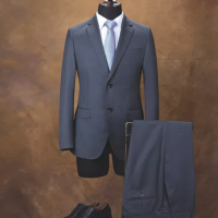 Men's Custom Made Slim Fit Notch Lapel Suit for Party Business suit