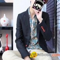2012 men's fashion korean slim suit