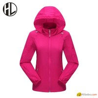Women's Windbreaker with Hood