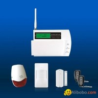 wireless GSM alarm system with home/away arm feature