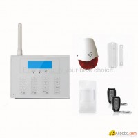 868MHz PSTN GSM Alarm System with Touch Keypad