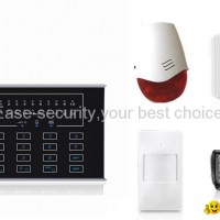 Touch Keypad GSM Burglar Alarm System
