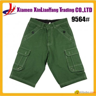 Summer Fashion Plain Man Cargo Shortspicture1