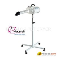 Dual motor Pet dryer with 2 speed and heating setting