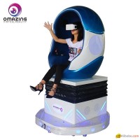 1 seat virtual reality 9d cinema vr game machine