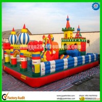 children funny game inflatable minions bouncy castle