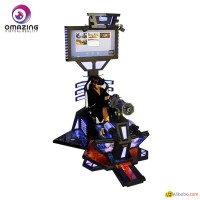 Funny vr 9d gun shooting games simulator for sale