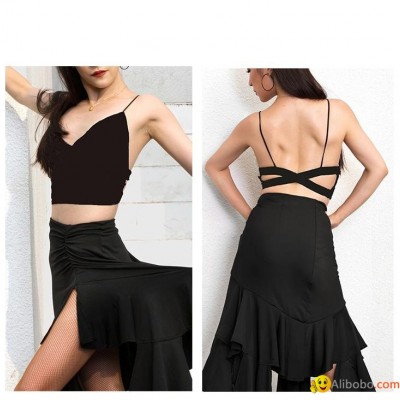 ZYM latin dance wear  professional sexy dance clothes Top bra 1784picture1