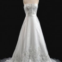 A-line Hotel Wedding Dress
