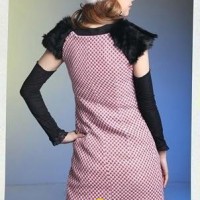Fashion Sleeveless U-neck Dress Red