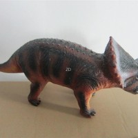 vinyl triceratops figure toy
