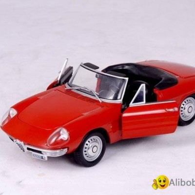 1 24 alfo-romeo open car model for decorationpicture1