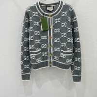 Cheap       Gg Wool Cardigan discount       Wool knit top Women's       Sweaters