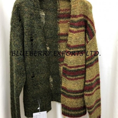 Sweater Knit Short Cardigan #BEL-434picture1