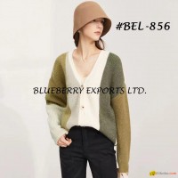 Sweater knit short Cardigan #BEL856