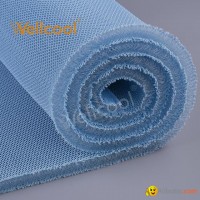 Wholesale blue tear resistant 230cm width 15mm thickness 3d air mesh fabric for