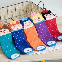 Wholesale Cotton Socks With Cute Cartoon Pattern