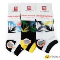 Bamboo Charcoal Grey Cotton Antiskid Female Ship Socks 2015 HOT SALE High Qualit