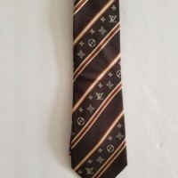 MONOGRAM TIE Brown     en ties sale