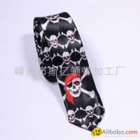 100% Polyester Printed Necktie /Satin Fabric printed necktie