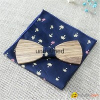 wholesale custom wooden bow tie for girl