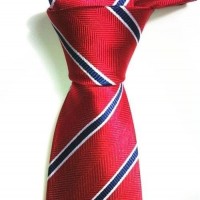 Strip Patterns Neckties, Jacquard Polyester Neckties