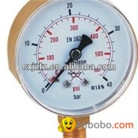 63mm Acetylene Pressure Gauge In Snap On Plastic Window