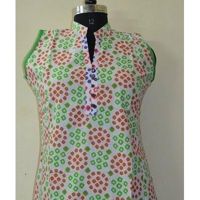 Ethnic-Indian-designer-Cotton-Printed-Kurta-Top-Top Tunic Bust 38 Designpicture1