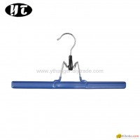 HM-02 PVC coated metal clip trousers hangers